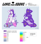 LOVE FROM ABOVE PATREON PIN