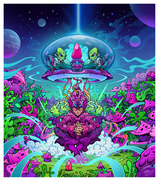 Sacred Download (giclee print - Pre-order)