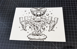 Exquisite Corpse THIN MIDDLE #016