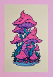 Fungus Among Us (stencil print)