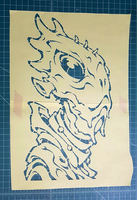 Xlorman stencil print (PRE-ORDER)